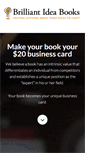 Mobile Screenshot of brilliantideabooks.com